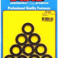 Śruby ARP "9/16""ID 1""OD black washers"(10x)