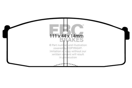 DP365 - Ein Satz Bremsbeläge serie ULTIMAX2 EBC Brakes
