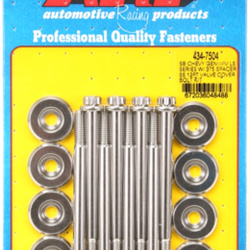 Śruby ARP  SB Chevy GENIII/IV LS  w/.375 spcr SS 12pt vlve cvr bolt