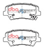 DBA Brake Pads Utcai sorozat első fékbetétek Kerámia - DB2240SS