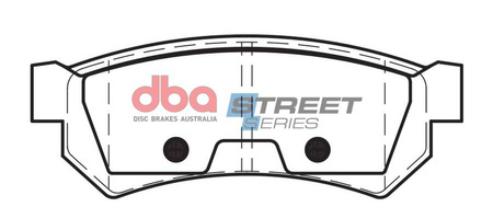 DBA Brake Pads Utcai sorozat hátsó fékbetétek Kerámia - DB2056SS