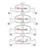 Brake Pads Xtreme Performance front - DB15060XP AUDI A4 Allroad quattro Mk2 B9 A5 Cabriolet A6 C8 Avant A7 4G9 Q5 FY