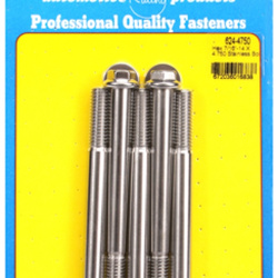 ARP "7/16""-14 X 4.750 hex 1/2 wrenching SS bolts" (5pcs)