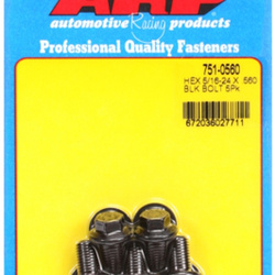Śruby ARP "5/16""-24 x .560 hex black oxide bolts" (5pcs)
