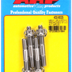 ARP M8 X 1.25 X 57mm broached stud kit - 4pcs