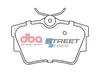 Bremsbeläge hinten DBA Brake Pads Street Series Ceramic - DB1389SS FIAT Talento NISSAN NV300 Primastar OPEL Vivaro Combi Life RENAULT Trafic CPV Passenger VAUXHALL VOLKSWAGEN Caravelle Transporter Kombi