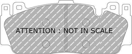 Ferodo Racing DSUNO brake pad front FCP4712Z BMW 2 Coupe F22 F87 5 F10 F18 6 Convertible F12 F13 Gran F06,