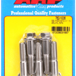 ARP M10 x 1.50 x 45 hex SS bolts (5pcs)