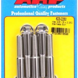 Śruby ARP "3/8""-16 x 2.250 hex SS bolts" (5pcs)