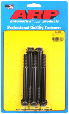 ARP "3/8""-16 x 4.000 12pt 7/16 wrenching black oxide bolts"5pcs