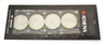 Athena Zylinderkopfdichtung Peugeot 1.6L 16V TU5JP4 TH.1,4MM D.80,5MM