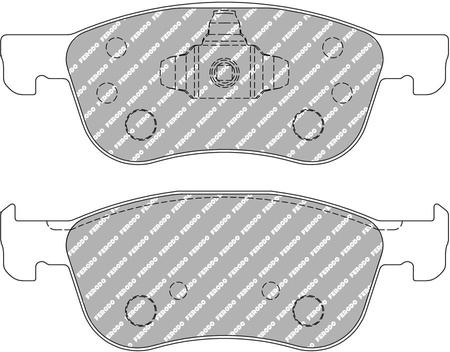 Ferodo Racing DS1.11 brake pad front FCP4816W FORD Fiesta Fiesta 7 
