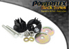 Hinteres Differential Hinterer Buchseneinsatz Powerflex Polyurethanbuchse Black Series Porsche Macan 95B (2014 on) PFR3-743BLK