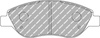 Ferodo Racing DS3000 brake pad front FCP1468R ALFA ROMEO MITO 955 MiTo 955 FIAT Bravo II 198 STILO 192 LANCIA DELTA III 844