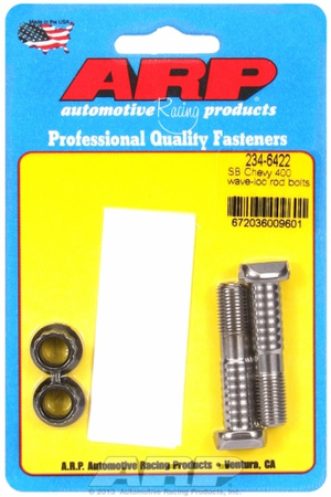 Jungiamojo strypo varžtai ARP 234-6422 SB Chevy 400 wave-loc rod bolts Chevrolet Small Block