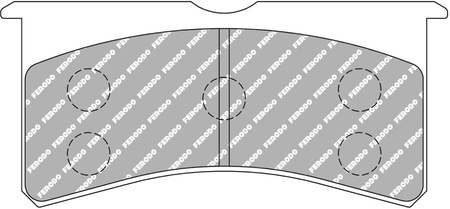 Ferodo Racing DS3.12 brake pad front FRP3097G FORD Fiesta Fiesta 5 