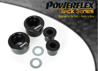 Front Wishbone Rear Bush, Aluminium Outer Caster Offset Powerflex Polyurethane Bush Black Series BMW 3 Series E30 inc M3 (1982 - 1991) PFF5-5303BLK