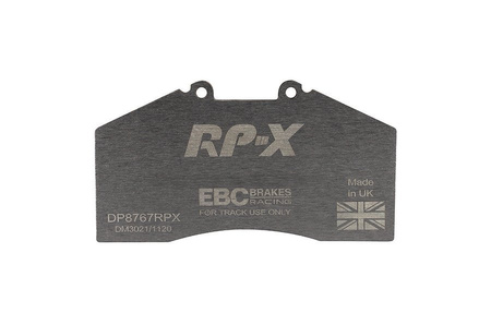 DP8767RPX - Zestaw wyścigowych klocków hamulcowych seria RP-X Racing EBC Brakes