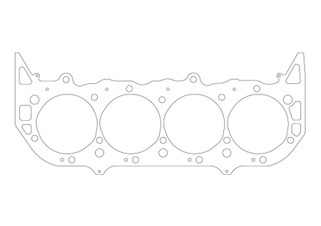 Athena Head Gasket 396,402,427 MARK IV/BOW TIE TH1,9mm D115,316mm