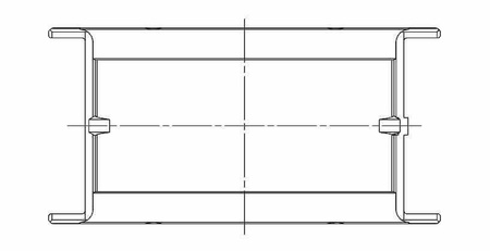 ACL Main Bearing Shell Chevy 366/396/402/427/454ci V8 .011'