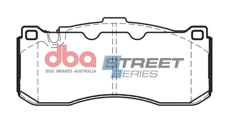 Klocki hamulcowe przednie DBA Brake Pads Street Series Ceramic - DB2195SS BMW 1 Series E82 Coupe 135 E88 Convertible MINI Hatch 2nd Gen R56