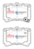 DBA Brake Pads Utcai sorozat első fékbetétek Kerámia - DB1158SS MAZDA 323 Estate SAO Penza