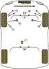Tylna tuleja drążka stabilizatora 24mm Powerflex Black Series Audi A4 / S4 / RS4 & A4 / S4 / RS4 B7 (2005-2008)\A4 inc. Avant Quattro (4WD) PFR3-210-24BLK