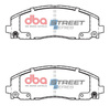 DBA Brake Pads Utcai sorozat első fékbetétek Kerámia - DB15038SS CHRYSLER UK Grand Voyager USA FIAT Freemont JEEP Wrangler JL LANCIA