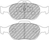 Ferodo Racing DS2500 priekinės stabdžių kaladėlės FCP1394H FORD Courier Fiesta 4 5 Fusion Puma Street Ka MAZDA 2 TOYOTA Yaris