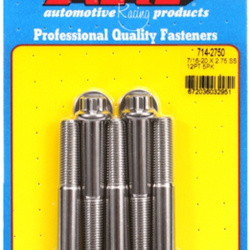 ARP "7/16""-20 x 2.750 12pt SS bolts" (5pcs)