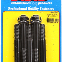 ARP Bolt Kit M12 x 1.50 x 80 Black Oxide Hex