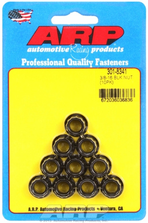 ARP 3/8-16 12pt nut kit (10pcs)