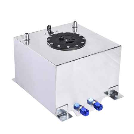 Zbiornik paliwa aluminiowy IRP srebrny 20L z czujnikiem poziomu paliwa