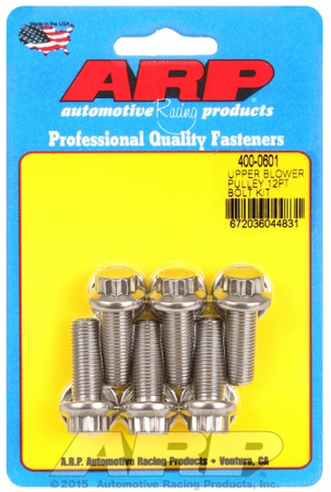 ARP Upper Blower Pulley Bolt Kit 12PT