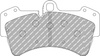 Klock hamulcowe Ferodo Racing DS2500 przednie FCP1626H AUDI Q7 Q7 4L PORSCHE CAYENNE 955 7LA/7L6/7L7 
