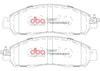 Brake Pads Street Performance front - DB2374SP NISSAN Leaf NP300 Navara D23 RENAULT Alaskan