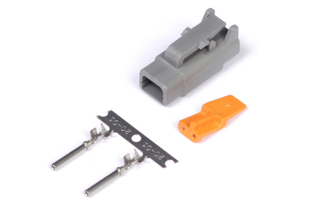 Haltech Wtyczka i piny Haltech - Deutsch DTM-2 męska (7,5 A) - HT-031000