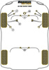 Tylna tuleja drążka stabilizatora 24mm Powerflex Black Series Audi A4 / S4 / RS4 & A4 / S4 / RS4 B7 (2005-2008)\A4 inc. Avant (2WD) PFR3-210-24BLK