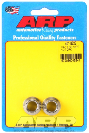 ARP 1/2-13 SS 12pt nut kit