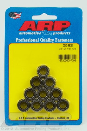 ARP 3/8-24 hex nut kit (10pcs)