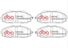 Bremsbeläge vorne DBA Brake Pads Street Performance ECE R90 certified - DB1361SP NISSAN Patrol Y61