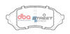Brake Pads Street Series Ceramic front - DB1358SS MAZDA 323