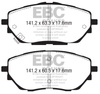 DPX2368 - Ein Satz Bremsbeläge serie ULTIMAX2 EBC Brakes