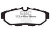 DP31870C - Ein Satz Bremsbeläge serie REDSTUFF EBC Brakes