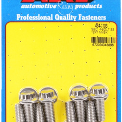 Śruby ARP  Motor Mount Bolt Kit Chevy SB 4-Bolts SS 12PT