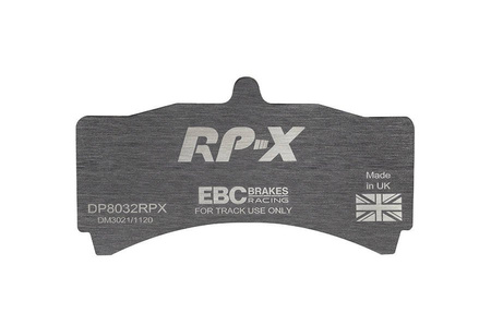 DP8032RPX - Ein Satz Rennbremsbeläge der RP-X Racing Serie EBC Brakes