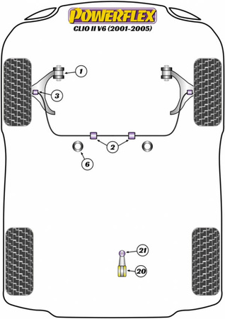 Front Anti Roll Bar Outer Mount
