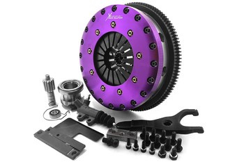 Xtreme Performance Toyota Supra Mk4 - 230mm Rigid Ceramic Twin Plate Clutch Kit Incl Flywheel 1800Nm