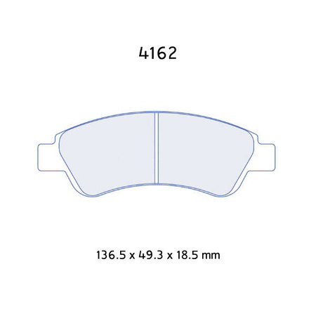 Carbone Lorraine RC6 brake pads - Peugeot 307 (02-)