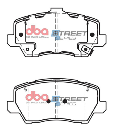 Brake Pads Street Series Ceramic front - DB15056SS KIA Picanto